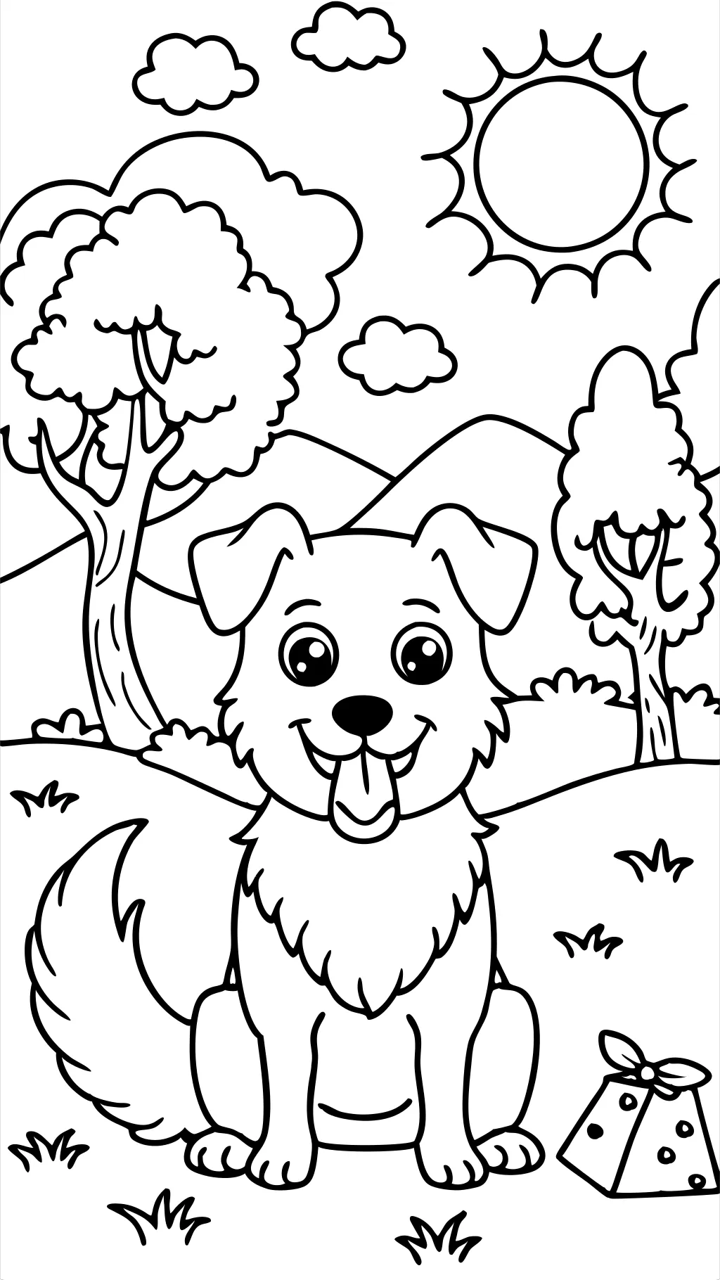 dogday coloring pages